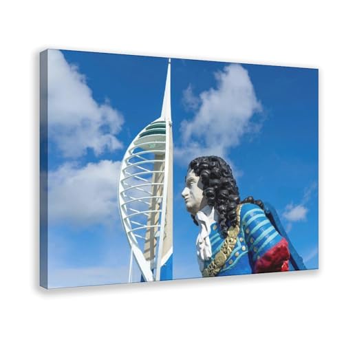 BQUWR Portsmouth Dreieckiges Kunstposter auf Leinwand, Schlafzimmer, Dekoration, Landschaftsdekoration, Geschenk, 60 x 90 cm BQUWR Portsmouth Dreieckiges Kunstposter auf Leinwand, Schlafzimmer, Dekoration, Landschaftsdekoration, Geschenk, 60 x 90 cm von BQUWR