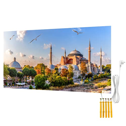 BR Bringer Bild Infrarotheizung rahmenlos - Bildheizung mit UV Druck - 120x60x1,8cm - Istanbul, Türkei von BR Bringer