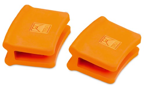 BRA Efficient Silikongriffe, orange, 24-32 cm, 2-Einheiten von BRA