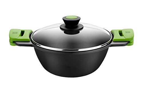 BRA Prior | Konkaver Kochtopf, Aluminiumguss, Schwarz, 28 cm BRA Prior | Konkaver Kochtopf, Aluminiumguss, Schwarz, 28 cm von BRA