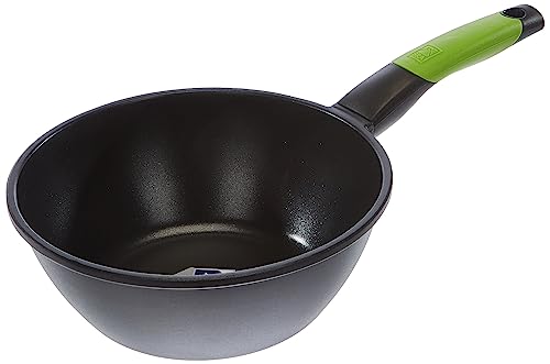 BRA Wok, 24 cm, geeignet für alle Küchentypen inklusive Induktion, PFOA frei von BRA