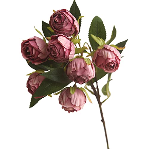 BRABOSTON Künstliche Rose, mehrere Köpfe, Kunstblumen, Seidenblumenstrauß für Arrangement, Zuhause, Wohnzimmer, Hochzeit, Party, Dekoration, künstliche Rose BRABOSTON Künstliche Rose, mehrere Köpfe, Kunstblumen, Seidenblumenstrauß für Arrangement, Zuhause, Wohnzimmer, Hochzeit, Party, Dekoration, künstliche Rose von BRABOSTON
