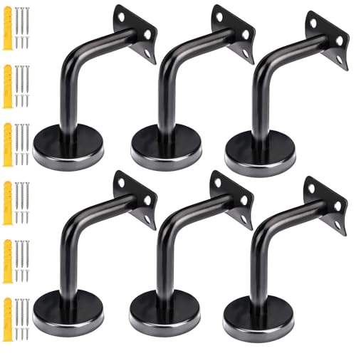 Gebogene Balustradenhalterungen, Haltbarkeit, Treppengeländer für Treppenhäuser, Treppengeländer, Geländer, rutschfeste Edelstahl-Treppen von BRABOSTON