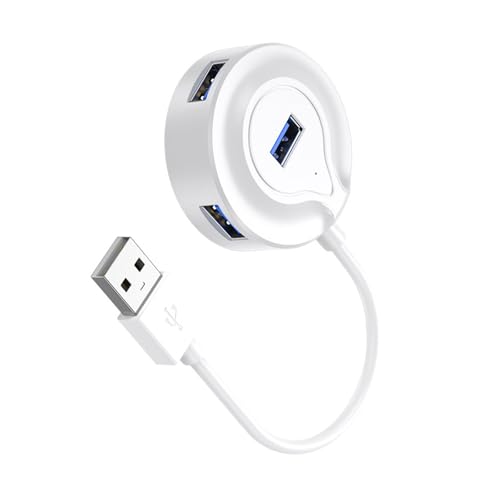 Kleiner USB-Adapter mit 4 Anschlüssen, USB 2.0, aufgeteilt auf Tastaturen, Drucker für Laptop, Desktop, PC, USB-Hub Kleiner USB-Adapter mit 4 Anschlüssen, USB 2.0, aufgeteilt auf Tastaturen, Drucker für Laptop, Desktop, PC, USB-Hub von BRABOSTON