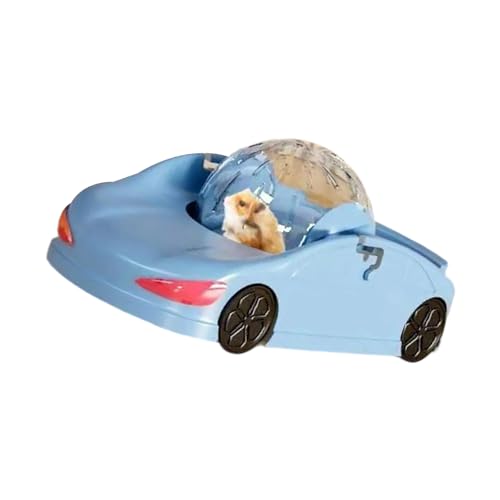 Leiser Hamster Laufball Auto Spielzeug Lustig Klar Fitness Rad Fahrzeug Fördert Aktive Spielzeiten Für Kleine Haustierbesitzer Hamster Auto Spielzeug von BRABOSTON