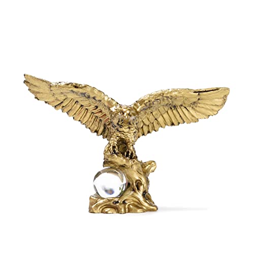 BRABUD Feng Shui Fliegender Adler mit Glaskugel Statue Home Office Shop Dekoration Kollektion Geschenk TQGJBS89 BRABUD Feng Shui Fliegender Adler mit Glaskugel Statue Home Office Shop Dekoration Kollektion Geschenk TQGJBS89 von BRABUD
