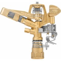 3/4" Karasto Sprinkler 17,5m Wurfweite aus Messing von BRADAS