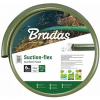 Bradas - 6 m Saug- und Förderschlauch mit Stahlspirale Suction-Flex 50 mm von BRADAS
