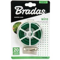 Bindedraht grün mit Schneider 50m von BRADAS