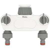 Bradas - 2-Wege-Verteiler mit 1 oder 3/4 Wasserhahnventil von BRADAS