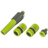 4 tlg. Gartenbrause-Set 3/4' grün von BRADAS