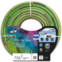 Fitt - nts lime 1/2' (12,5mm) 25m - Robuster und flexibler Gartenschlauch in gelber Farbe für eine intensive Nutzung, mit exklusiven Technologien von FITT