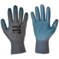 Bradas - Arbeitshandschuhe mit Nitril Beschichtung versch. Größen grau 8 Bradas - Arbeitshandschuhe mit Nitril Beschichtung versch. Größen grau 8 von BRADAS