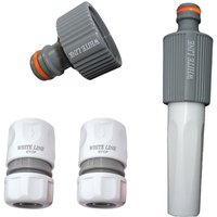 Gartenschlauch Anschluss Set 3/4 Zoll 19mm Garnitur Schlauch Gartenschlauch Anschluss Set 3/4 Zoll 19mm Garnitur Schlauch von BRADAS