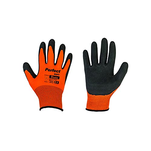 Bradas Gartenhandschuhe Schutzhandschuhe PERFECT SOFT Arbeitshandschuhe Latex Größe 8 1640 von Bradas