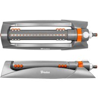 Rasensprenger mit Schlitten 375qm Viereckregner Sprinkler Regner von BRADAS