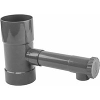 Regensammler Schwanenhals Anthrazit 100 mm von BRADAS