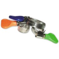 Schlauchschellen Edelstahl mit Flügelmutter 8-12 mm von BRADAS