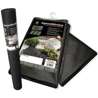 Bradas - Unkrautvlies 50g/m², Gartenvlies 1,6 x 100 m - Schwarz von BRADAS