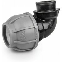 Winkel für PE-Rohre mit Innengewinde 20 mm - 1/2 Winkel für PE-Rohre mit Innengewinde 20 mm - 1/2 von BRADAS