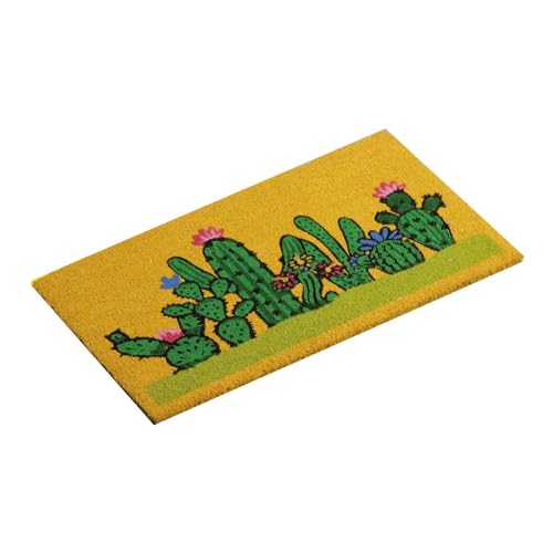 BRANDANI Fußmatte Eingang Kaktus 45 x 75 cm Kokos von BRANDANI