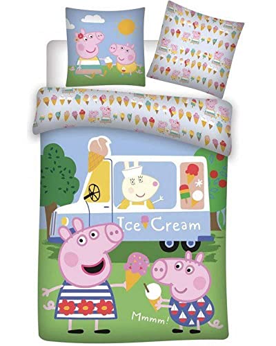 BRANDMAC Bed Linen - Junior Size 140 x 100 cm - Peppa Pig (1000378) von BRANDMAC