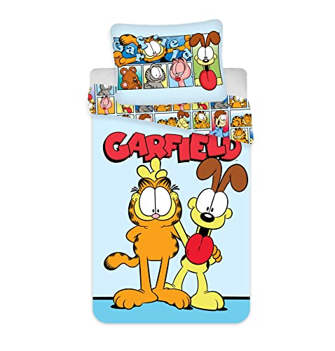 BRANDMAC Garfield 1032003 Bettwäsche Junior, 100 x 140 cm von BRANDMAC