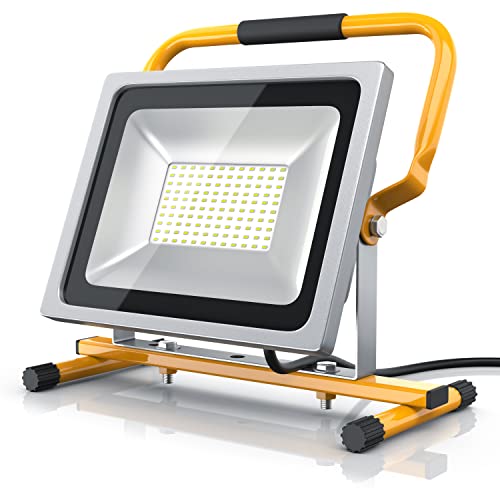 Brandson - LED Baustrahler 50 Watt - Arbeitsscheinwerfer - Bauscheinwerfer - Arbeitsleuchte - Wasserdicht IP65 - für die Werkstatt, Baustelle oder Garage Brandson - LED Baustrahler 50 Watt - Arbeitsscheinwerfer - Bauscheinwerfer - Arbeitsleuchte - Wasserdicht IP65 - für die Werkstatt, Baustelle oder Garage von Brandson