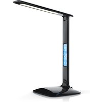 Schreibtischlampe, led, Dimmbar, Farbwechsel, Temperatur-, Alarm- & Kalenderfunktion, Tischlampe - Brandson von BRANDSON