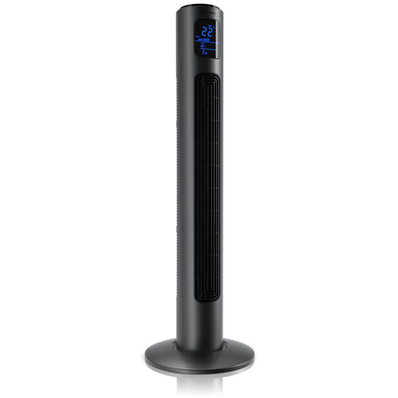 Brandson Turmventilator 96cm Fernbedienung Oszillation 60 Grad 3 Geschwindigkeiten 4 Lüftungsmodi Timer Leise von BRANDSON