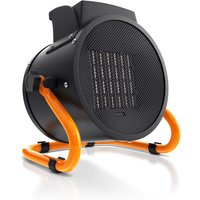 Heizlüfter, Bauheizer, Keramikheizer, Eletroheizer für Baustelle, Tragegriff, 3000W, 2 Heizstufen, Überhitzungsschutz - Brandson von BRANDSON
