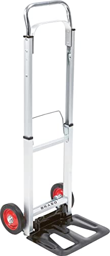 BRASQ, Transportwagen klappbar, maximalen Tragkraft von 90kg, Rahmen und Ladefläche Stahl, robust, Plattformwagen mit beweglichen Reifen BRASQ, Transportwagen klappbar, maximalen Tragkraft von 90kg, Rahmen und Ladefläche Stahl, robust, Plattformwagen mit beweglichen Reifen von BRASQ