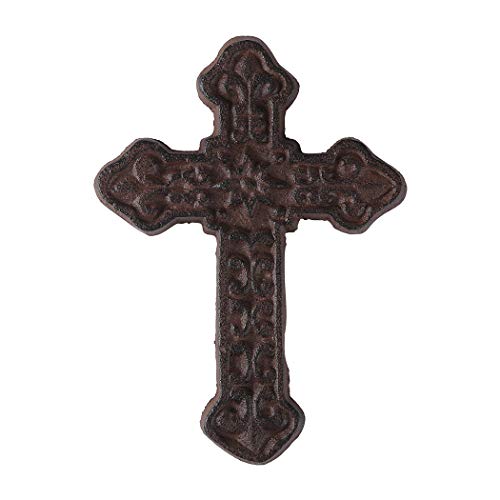 BRASSTAR Gusseisen Wandkreuz Dekoration Rustikal Antik Metall Kreuz Bauernhaus Zuhause Wandbehang Dekorationen TQZDPT21 BRASSTAR Gusseisen Wandkreuz Dekoration Rustikal Antik Metall Kreuz Bauernhaus Zuhause Wandbehang Dekorationen TQZDPT21 von BRASSTAR