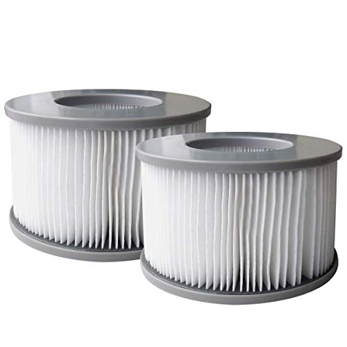 BRAST® MSpa Whirlpool Ersatz Filter Filterkartusche Wasserfilter 2er-Set von BRAST