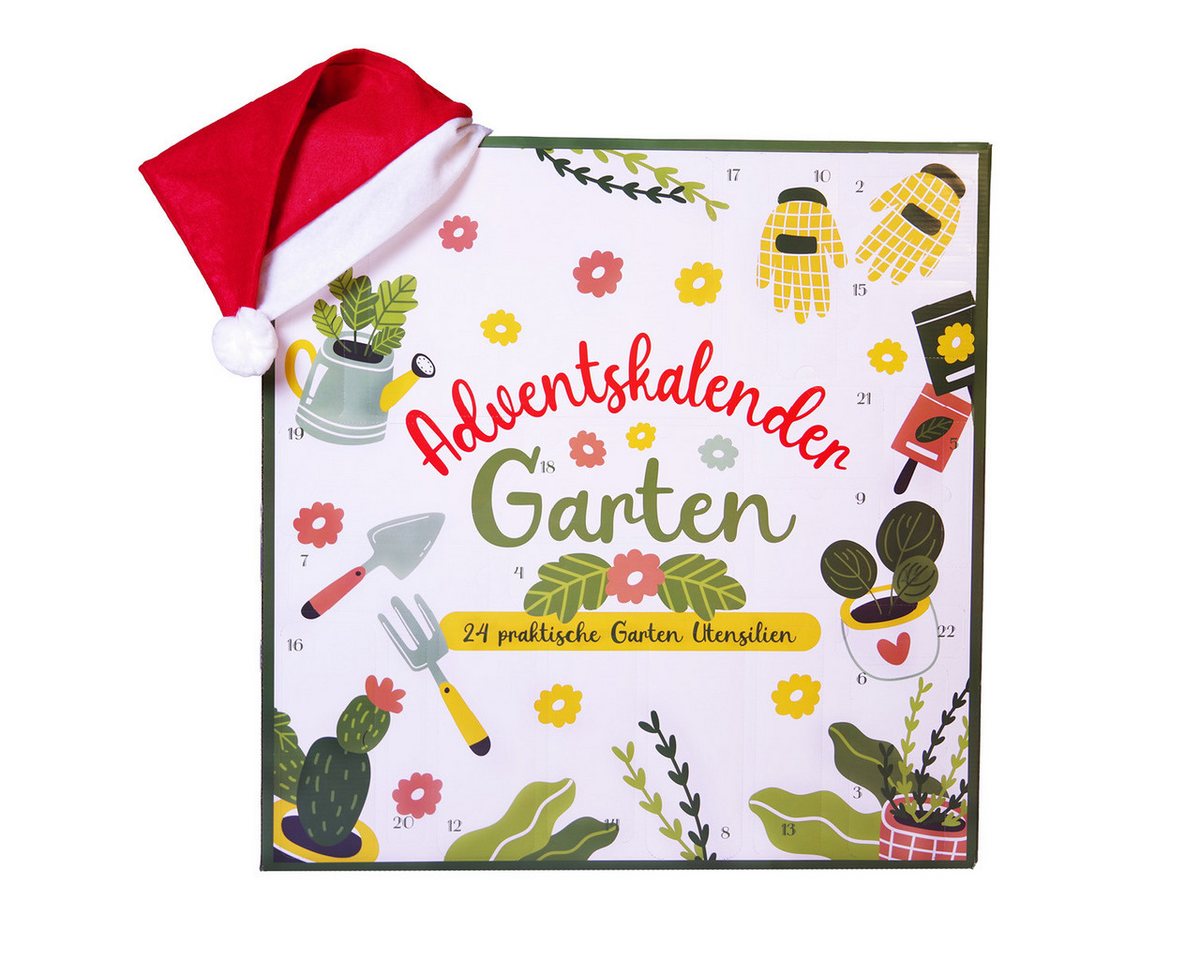 BRAST Adventskalender Knobel & Mini-Spiele Duftkerzen Werkzeug-Set oder Garten-Utensilien (5 Varianten zur Auswahl, 24-tlg), Türchen mit praktischen Garten-Utensilien, inkl. Tasche BRAST Adventskalender Knobel & Mini-Spiele Duftkerzen Werkzeug-Set oder Garten-Utensilien (5 Varianten zur Auswahl, 24-tlg), Türchen mit praktischen Garten-Utensilien, inkl. Tasche von BRAST