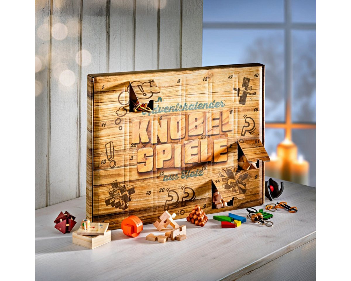 BRAST Adventskalender Knobel & Mini-Spiele Duftkerzen Werkzeug-Set oder Garten-Utensilien (5 Varianten zur Auswahl, 24-tlg), hochwertige Knobelspiele aus Holz für die ganze Familie BRAST Adventskalender Knobel & Mini-Spiele Duftkerzen Werkzeug-Set oder Garten-Utensilien (5 Varianten zur Auswahl, 24-tlg), hochwertige Knobelspiele aus Holz für die ganze Familie von BRAST