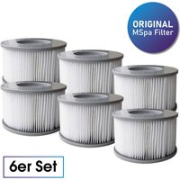MSpa Whirlpool Ersatz Filter Filterkartusche Wasserfilter 6er-Set - Brast von BRAST