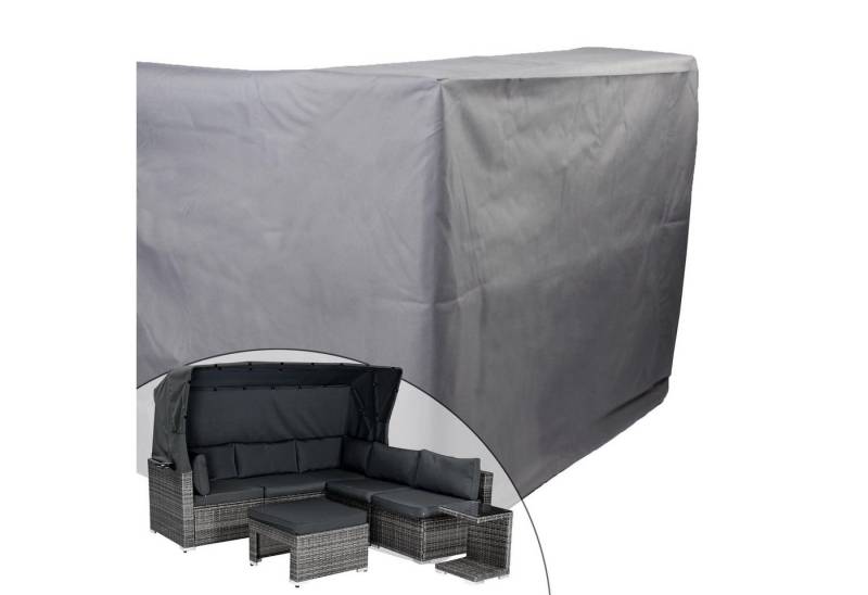 BRAST Sonneninsel Lounge Set 2-6 Personen 30 LEDs + Kissen, 230cm viele Farben, Outdoor Gartenmöbel Loungemöbel Sitzgruppe Garnitur BRAST Sonneninsel Lounge Set 2-6 Personen 30 LEDs + Kissen, 230cm viele Farben, Outdoor Gartenmöbel Loungemöbel Sitzgruppe Garnitur von BRAST