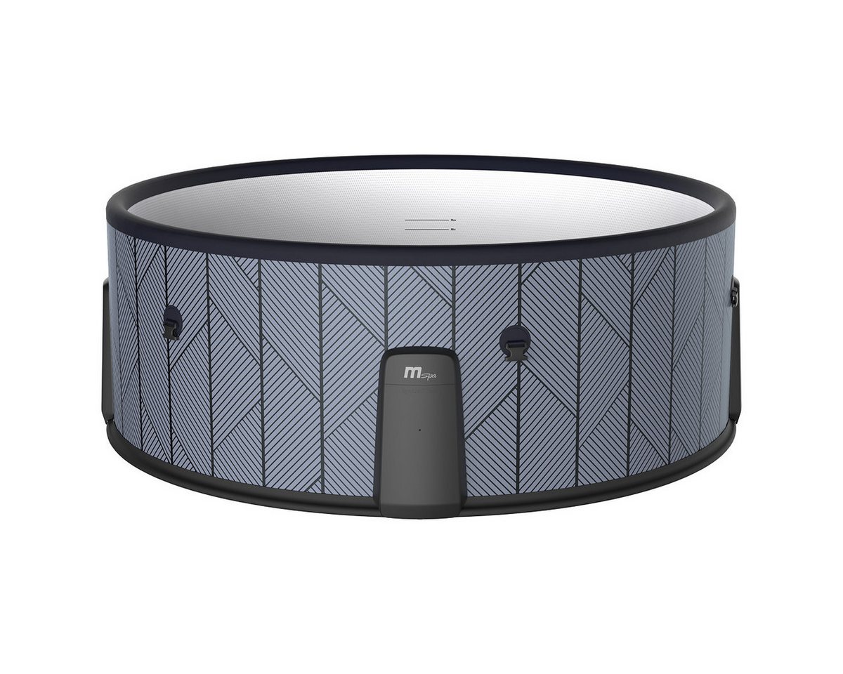 BRAST Whirlpool Verto-Serie, 5 Modelle, In- Outdoor Pool, Winterfest, (aufblasbar MSpa Tidal für 6 Personen, Ø173x65cm, 138 Massagedüsen in 3 Intensitäten), einfache Steuerung per App von BRAST