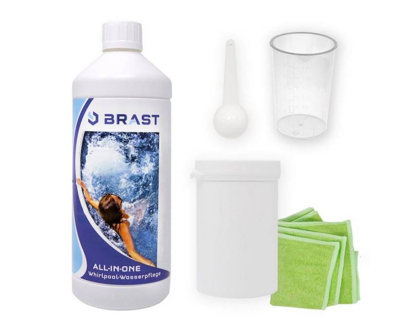 BRAST Whirlpool Wasserpflege Set Pool All-in-One Chlor Filter Wasser Made in Europa von BRAST