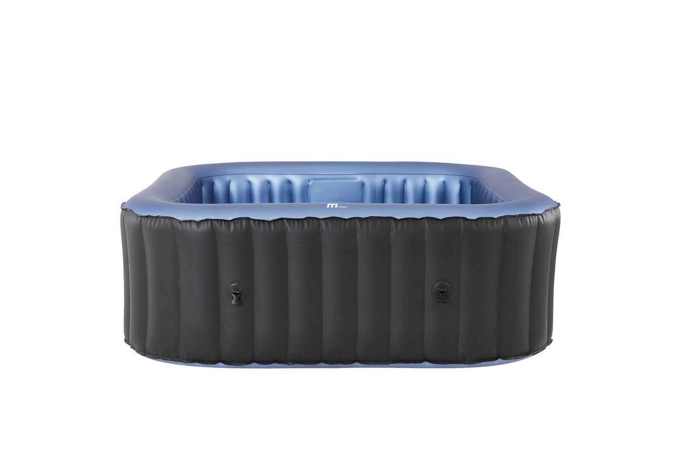 BRAST Whirlpool aufblasbar Tekapo für 4-6 Personen, (In-Outdoor Pool 132 Massagedüsen Timer Heizung), Aufblasfunktion per Knopfdruck Bubble Spa Wellness Massage von BRAST