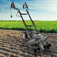 Elektrische Motorhacke Gartenfräse Kultivator Ackerfräse elektro 1200 Watt - Brast von BRAST