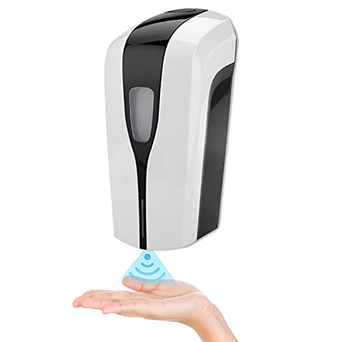 Automatisch Wandmontage Seifenspender 1000 Ml Automatisch Sprühspender Mit Infrarot Sensor Berührungslos Wand Desinfektionsspender Für Badezimmer Küchen Hotel Restaurant (Foam-automatic-1000ml) White von BRATY DECORATIONS