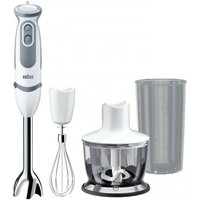 Mq 5235 wh minipimer 5 Stabmixer 1000w mit Zerhacker, Messbecher und Schneebesen - Braun von Braun