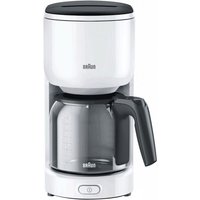 Braun - Domestic Home kf 3120 wh PurEase Weiss Filter-Kaffeemaschine von Braun