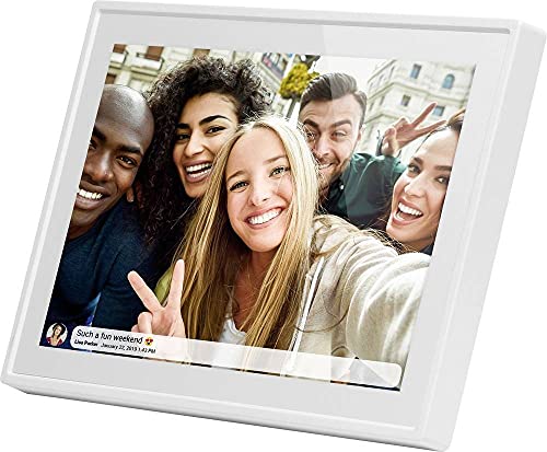 BRAUN PHOTOTECHNIK Braun DigiFrame 1019 WiFi 25,7 cm (10,1) weiß bilderrahmen, bunt, Único von BRAUN PHOTOTECHNIK
