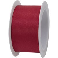 Band mit Draht rot 40mm x 2m Geschenkband Dekoband - Braun&company Band mit Draht rot 40mm x 2m Geschenkband Dekoband - Braun&company von BRAUN & COMPANY
