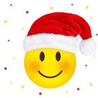 Braun & Company Servietten Atelier X-mas Smiley 33 x 33 cm - 20er Pack Servietten von BRAUN & COMPANY