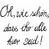 Braun & Company Servietten Motiv Oh wie schön 33 x 33 cm - 20er Pack Partydekoration von BRAUN & COMPANY