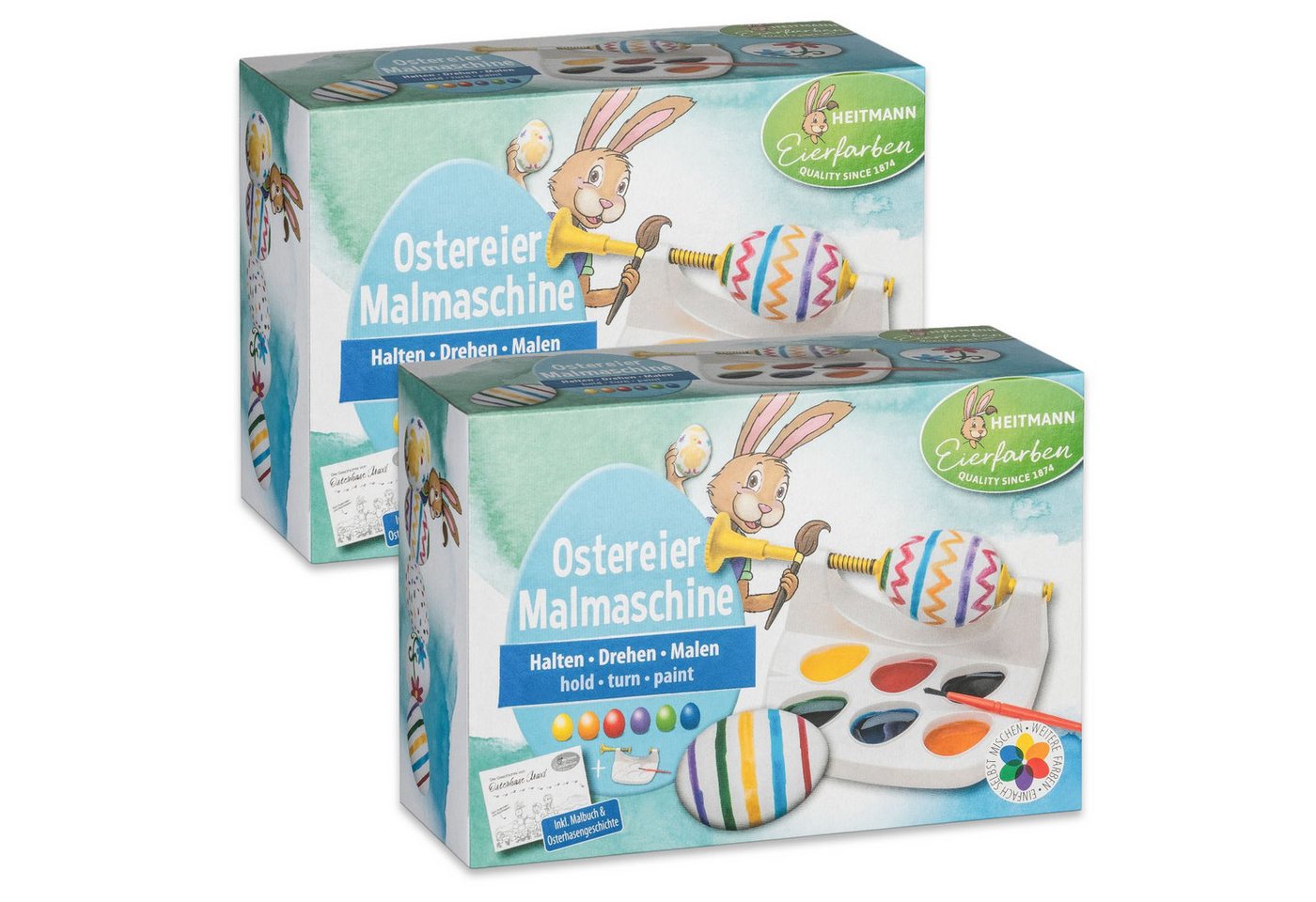 BRAUNS HEITMANN Osterei Brauns-Heitmann 2er Pack Ostereier Malmaschine Set von BRAUNS HEITMANN